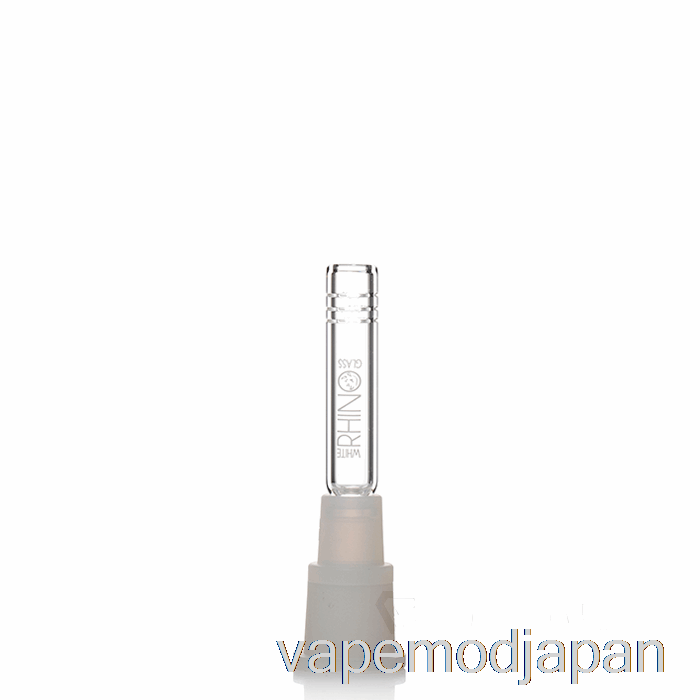 VAPE MOD ホワイト ライノ ハイブリッド ダウンステム 3.5インチ
